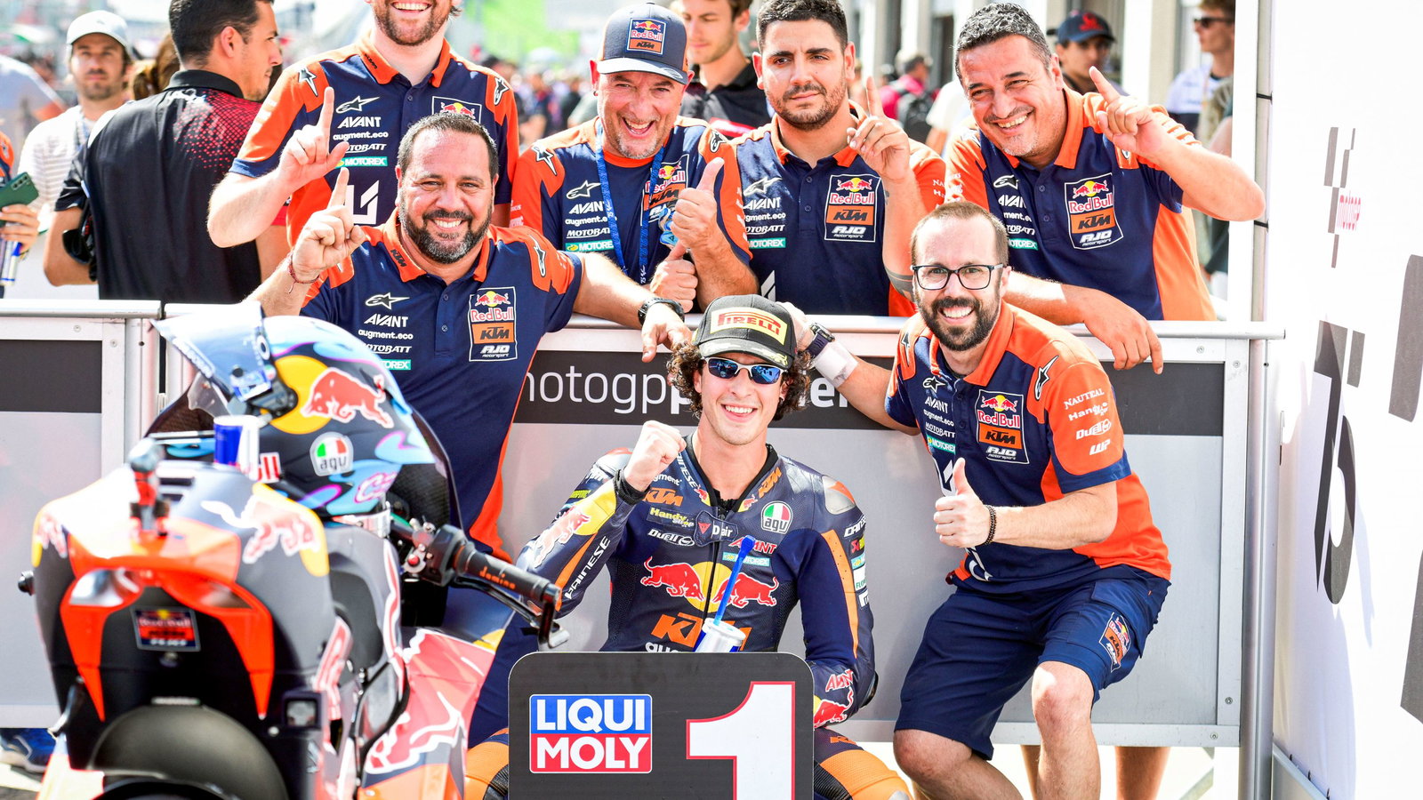 Celestino Vietti, pole ,Austria, Moto2, 17 August 2024